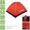 Wakeman 2 Person Camping Tent with Carrying Bag - Outdoor Tent for Backpacking by Outdoors, Red 75-CMP1021 - alternate 4